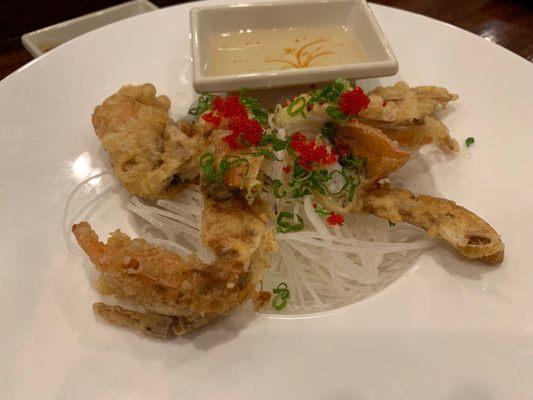 Soft shell crab - delicious!