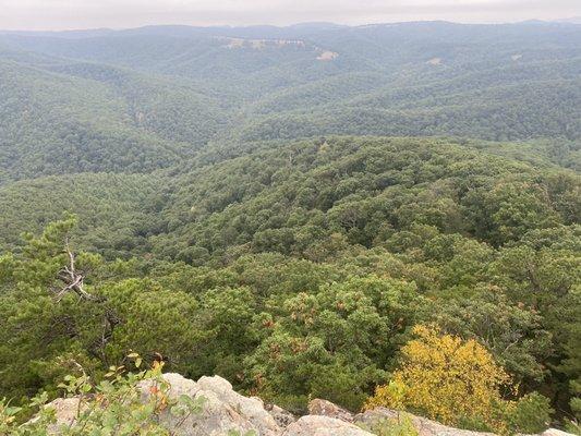 View from the Cranny Crow Overlook