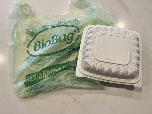 Compostable packaging!