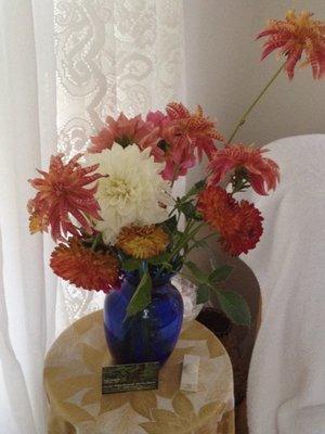 Flowers in Treatment Room