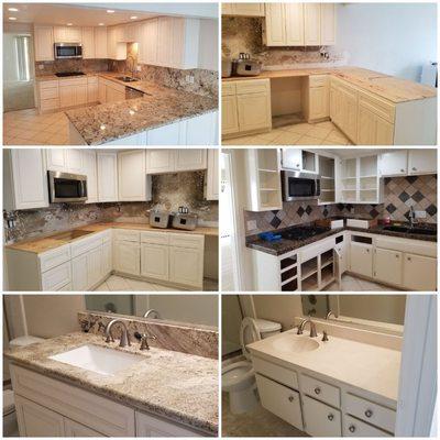 Kitchen and Bath remodel in Lake Forest.