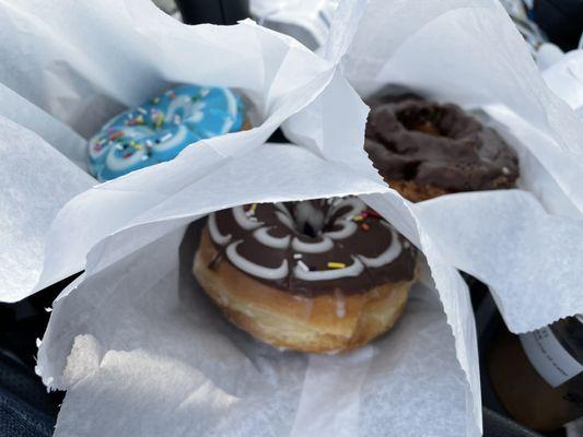 Our first donuts from Steve's!