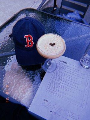 Go Red Sox! Espresso Martini