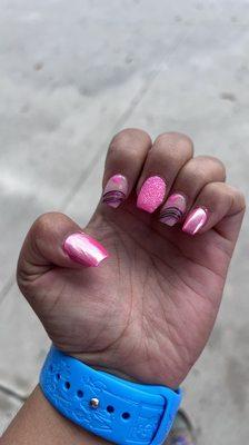 Custom design  love my nails!!!