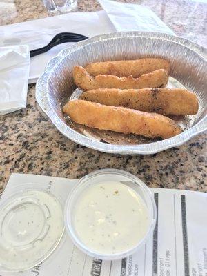 fried pickles - I already most of them