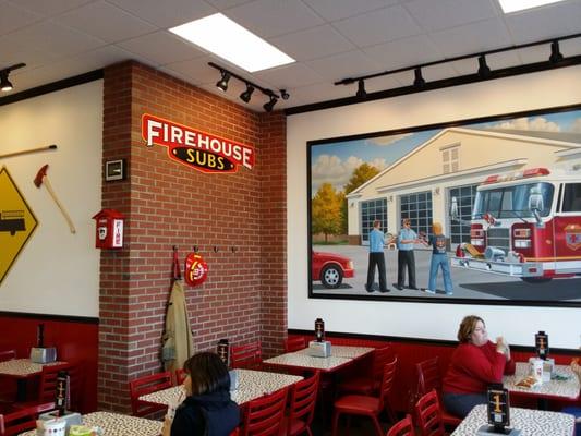 Lunch at Firehouse Subs