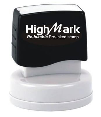 HighMark preinked stamps