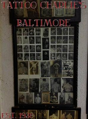 Come check out our museum quality vintage tattoo photos. We have operated in the same location since 1938,