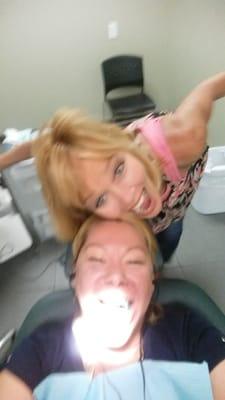 Amazing positive experience I had at Ultra  Dental. Dr. Yamposky is the man! All gain no pain plus I had my BFF ,music .