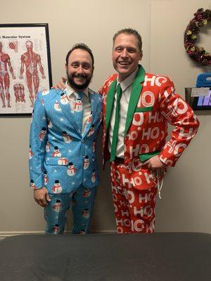 The Unruh team. This was their Xmas outfits. Check out my review. Brad B.