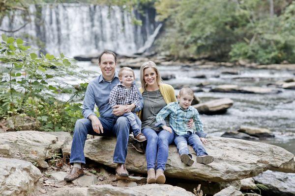 Dr. Perry with his wife Candace and his two sons, Colin and Cameron!