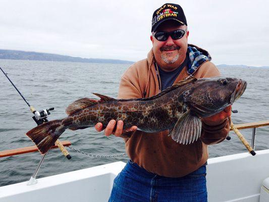 San Francisco Bay lingcod fishing