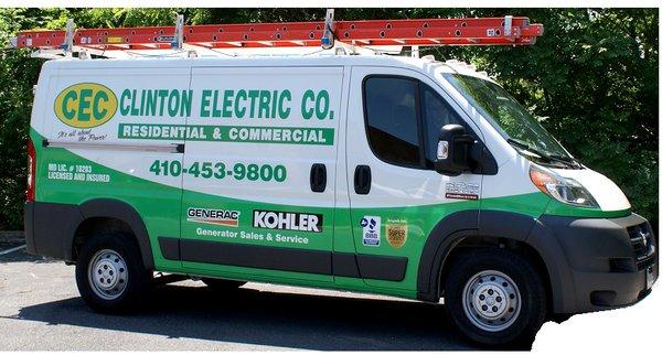 Clinton Electric residential van