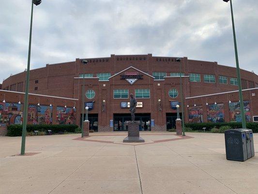 This is Chickasaw Bricktown Ballpark.