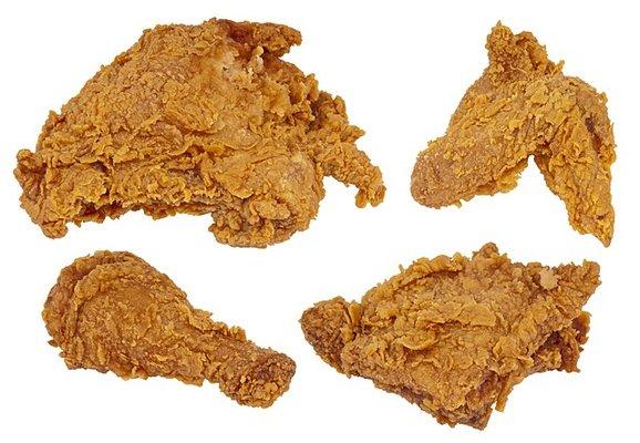 Delicious fried chicken