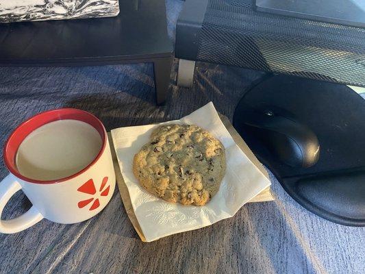 Coffee and Cookie for breakfast