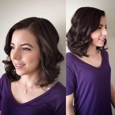 Bridal Style on short hair