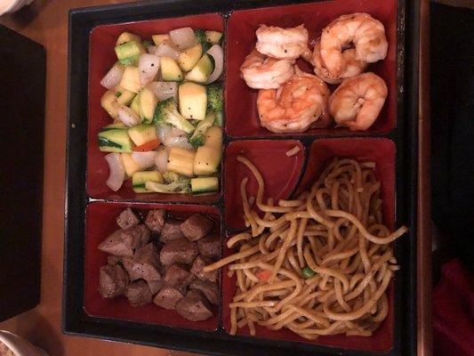 Steak and Shrimp Hibachi