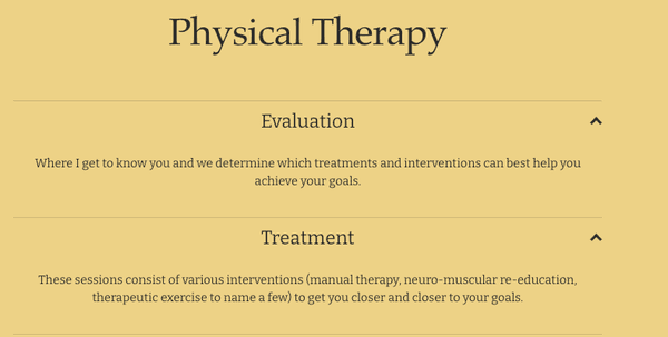 Physical Therapy