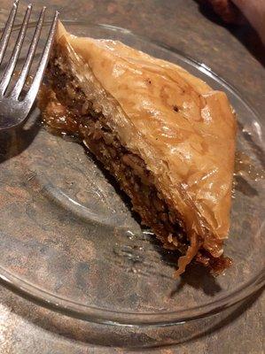 Baklava- so delicious and homemade from L of B&L!