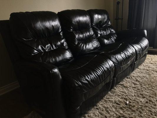 Initial couch purchase from Lazyboy