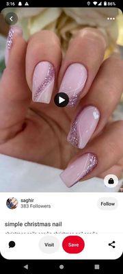 This was the inspiration for the nails