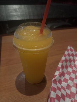 Peach slush