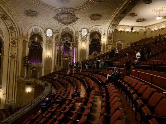 The Palace Theatre Albany | show's over! balcony clearing out after a great night of music