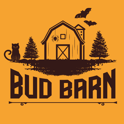 Bud Barn Halloween Logo