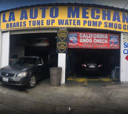 California Smog Check Test Only and Break and Lights Station