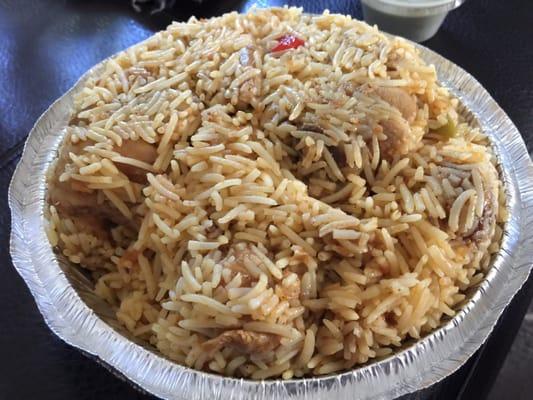 chicken biryani....yum!!