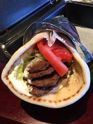 Lamb gyro was better than expected!