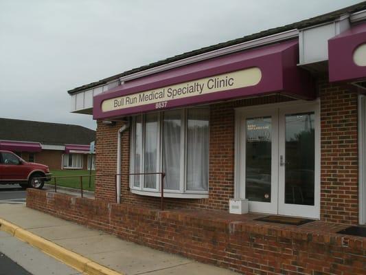 Purple Awnings on Rte. 28