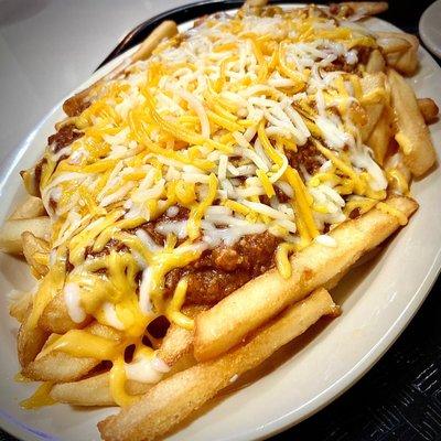 Best chili cheese fries ever! massive.