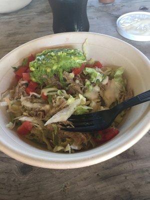 Carnitas salad