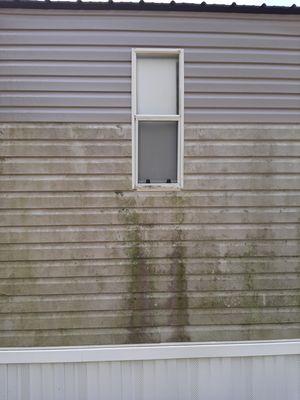 Pressure washing removes algae, mold, and grime. Most properties stay clean for over 1 year.