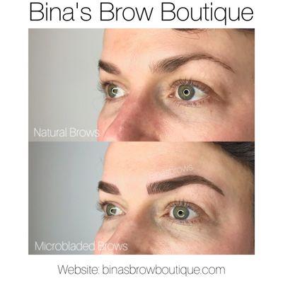 I took the leap and had my brows microbladed! Sabrina was professional, patient and very detailed.