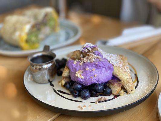 Ube French Toast