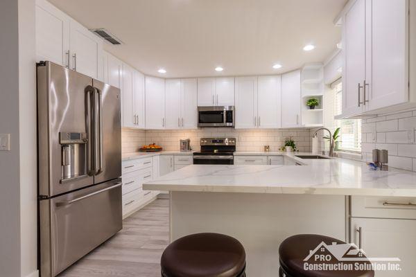 White Shaker Kitchen