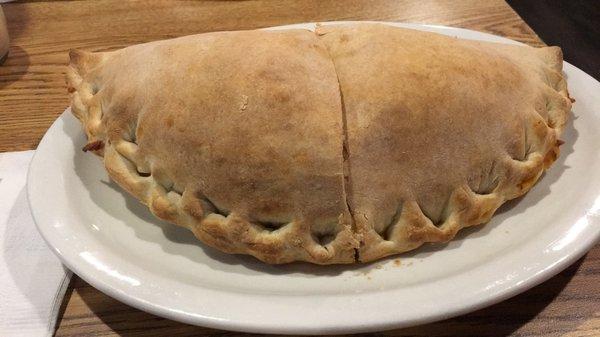 All meat medium calzone