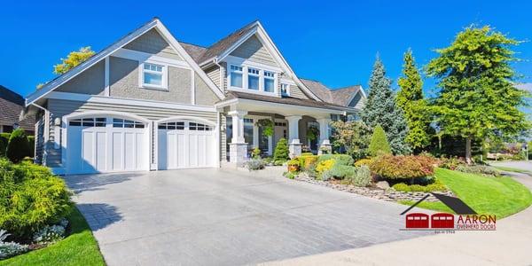 Upgrade the curb appeal of your home by replacing your garage door.