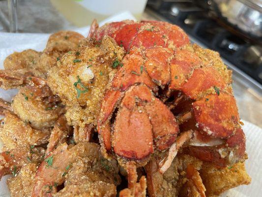 Deep Fried Lobster