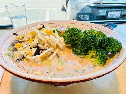 Veggies miso ramen