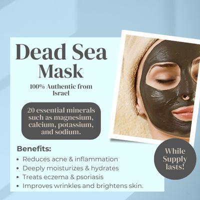 Dead Sea Mask authentic from Israel