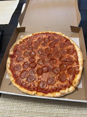 Pepperoni pizza