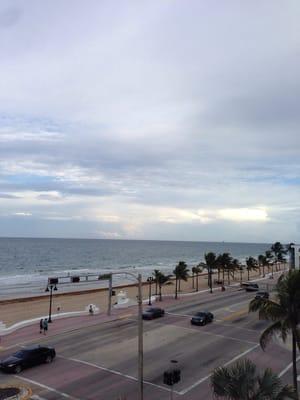 View From the Balcony - accessed through Living Room - toward the ocean