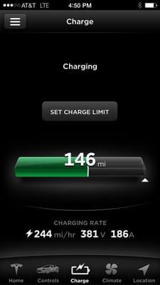 Even charging is fast