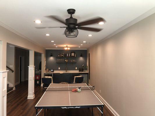 UPDATE YOUR LIGHTING IN YOUR GAME ROOM AS OUR CUSTOMER DID IN ALPHARETTA!!