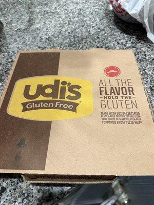 Gluten free pizza