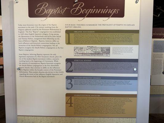 Baptist Beginnings